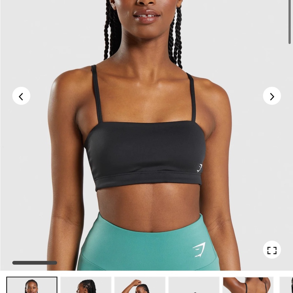 Gymshark Bandeau Sports Bra. New